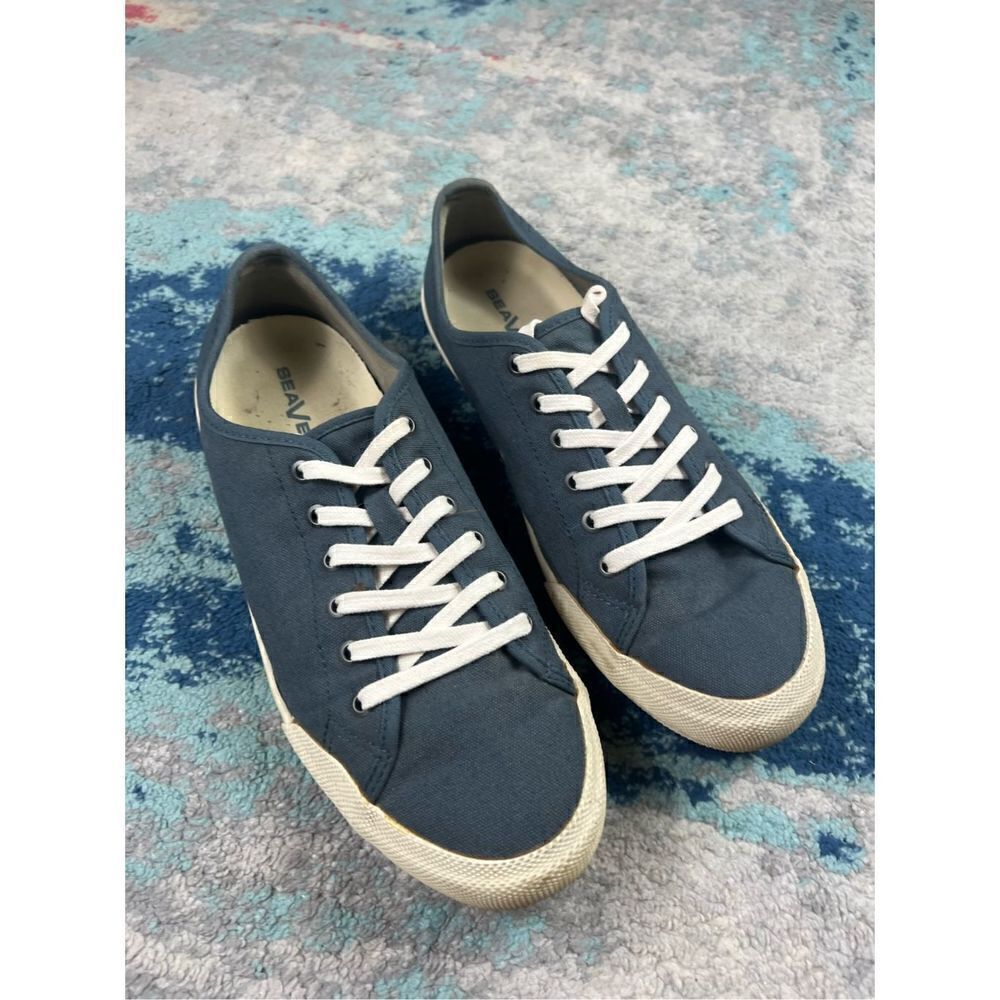 Seavees Monterey Navy Womens Shoes Size 10